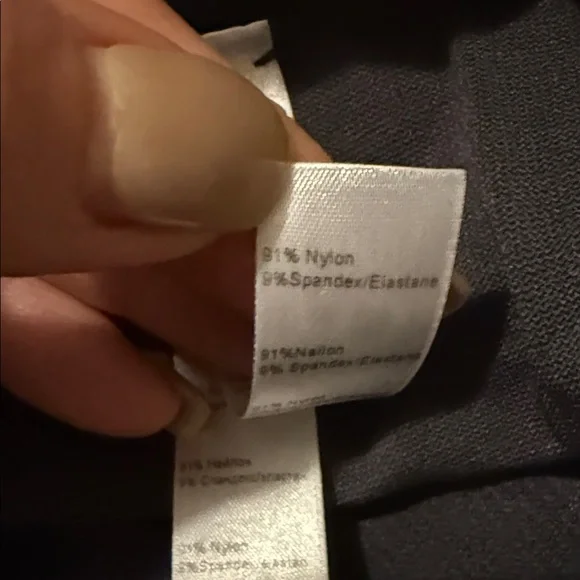 Assets By Spanx Black and Gray Camouflage Leggings Medium - Picture 9 of 10